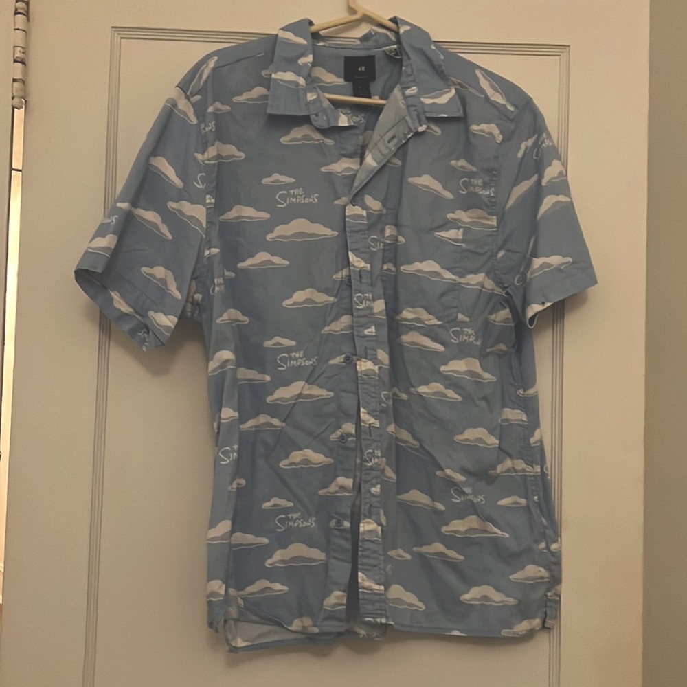 Men’s H&M regular fit extra large Simpsons button-down
